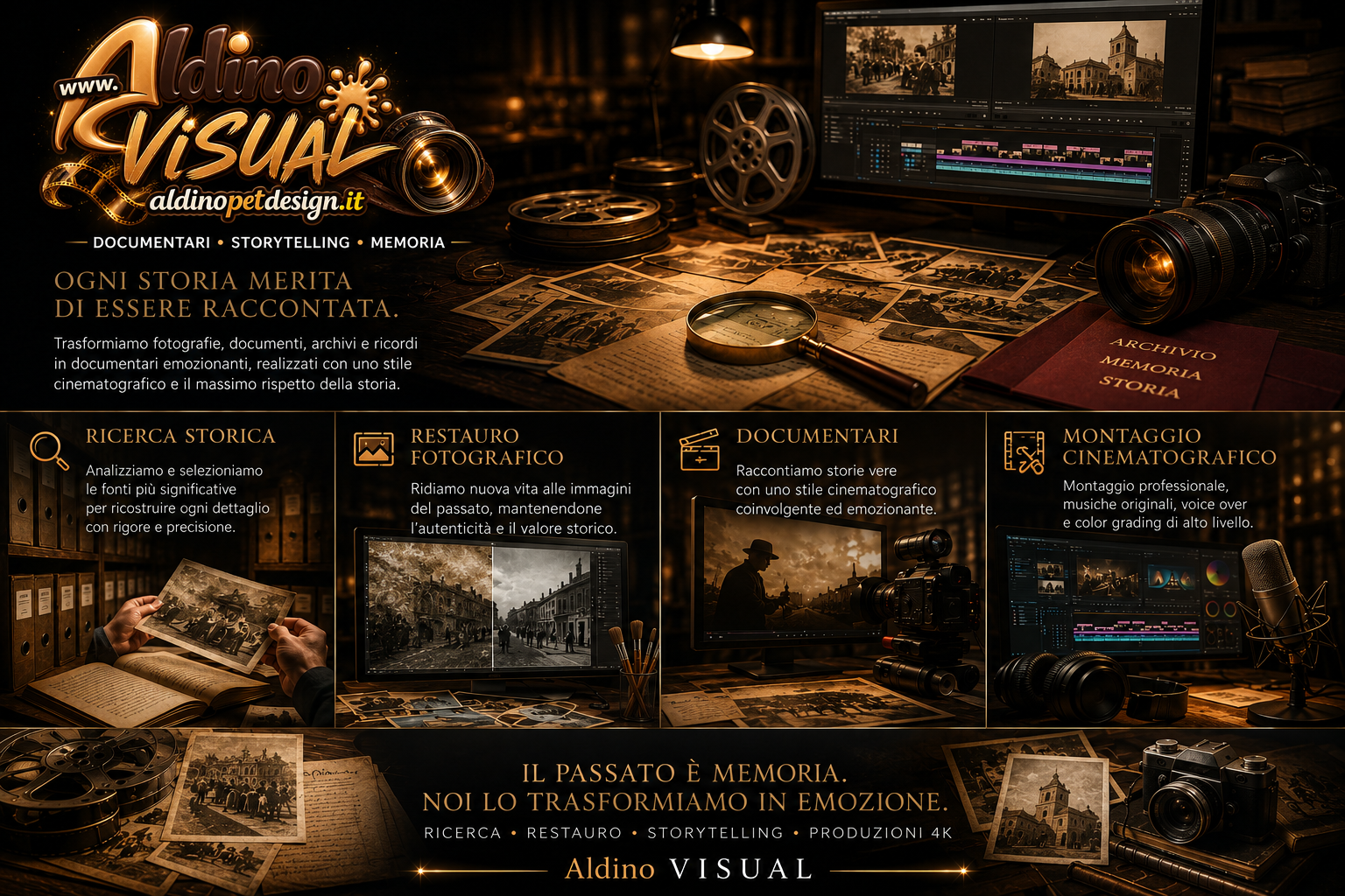 Documentari Storici | Aldino Visual