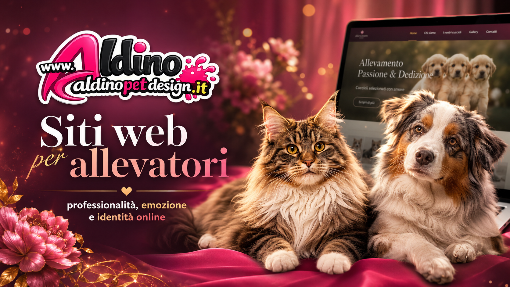 Quanto costa un sito web per allevatori – Aldino Pet Design